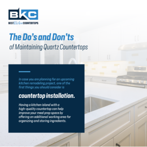 The Do’s and Don’ts of Maintaining Quartz Countertops